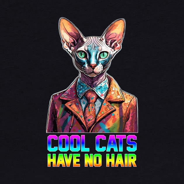 Cool Cats Have No Hair by JP